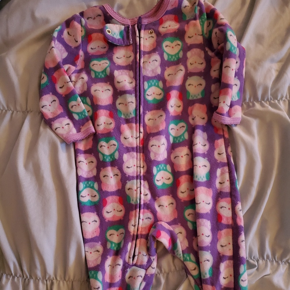 Footie pjs 12mon